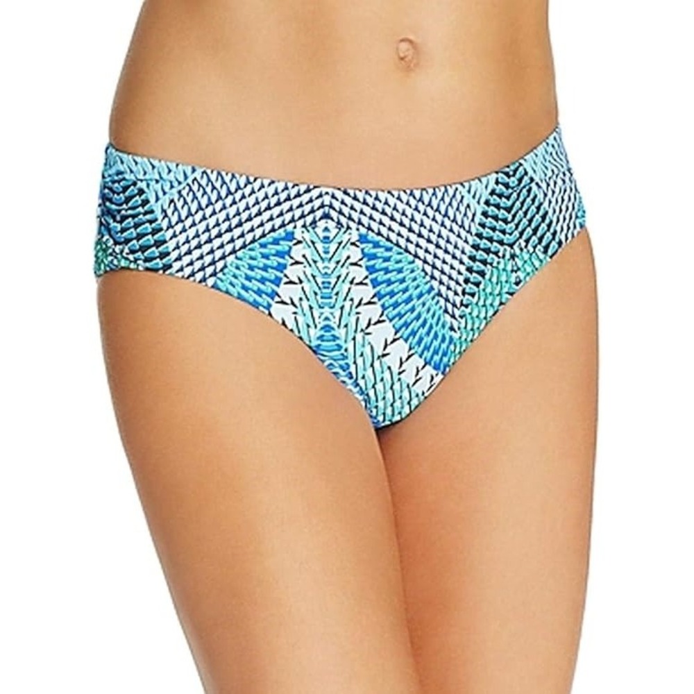 NWT Echo S Havana Geo Bikini Bottom Navy Blue 121612